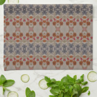 Kitchen Towel Uni Rust