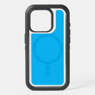 a blue sky with a plane iPhone 15 pro case