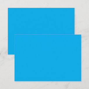 a blue sky with a plane  thank you card