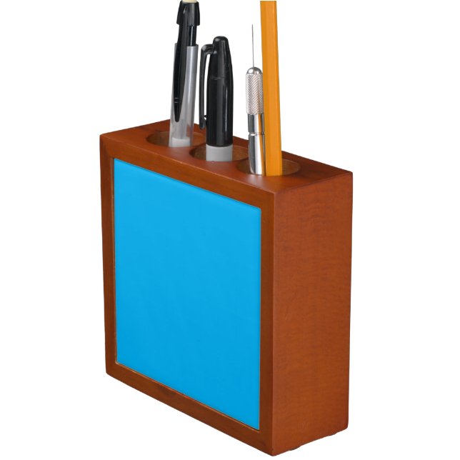 A blue square centered on a white background, crea desk organizer (In Situ)