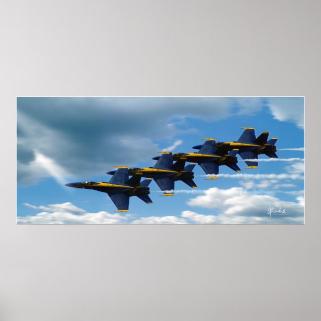 A Blue Streak Poster (Front)