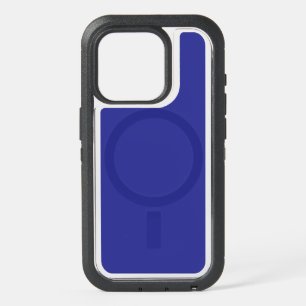 a blue wall with a clock  iPhone 15 pro case