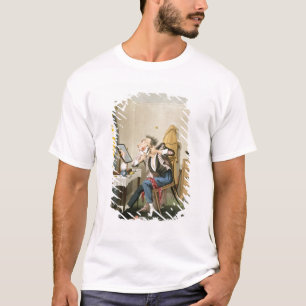 A Blunt Razor, pub. by Hunt, 1827 (coloured etchin T-Shirt