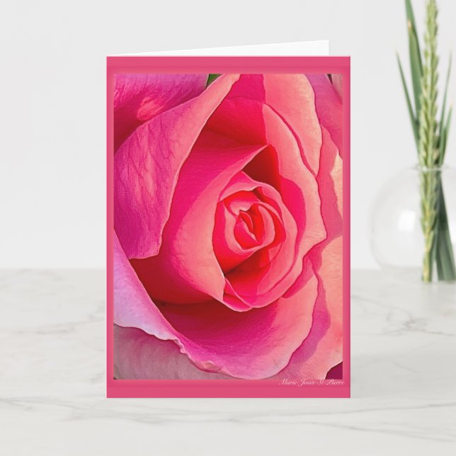 A Blush of Pink A Whisper of Love Card (Front)