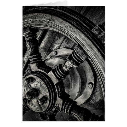 A Boat'S Helm (Front)