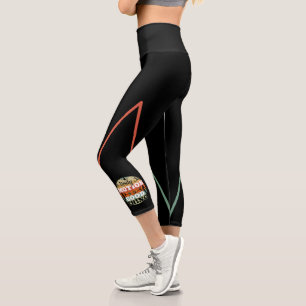 A Body in Motion - Girls Gymnastics Mindset Capri Leggings