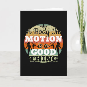 A Body in Motion - Girls Gymnastics Mindset Card