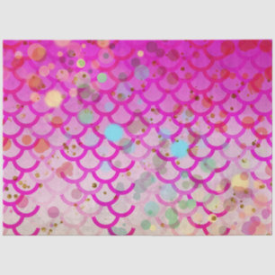 A Bokeh Mermaid Series Design 4 Tissue Paper