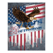 A bold, distressed illustration of an eagle
