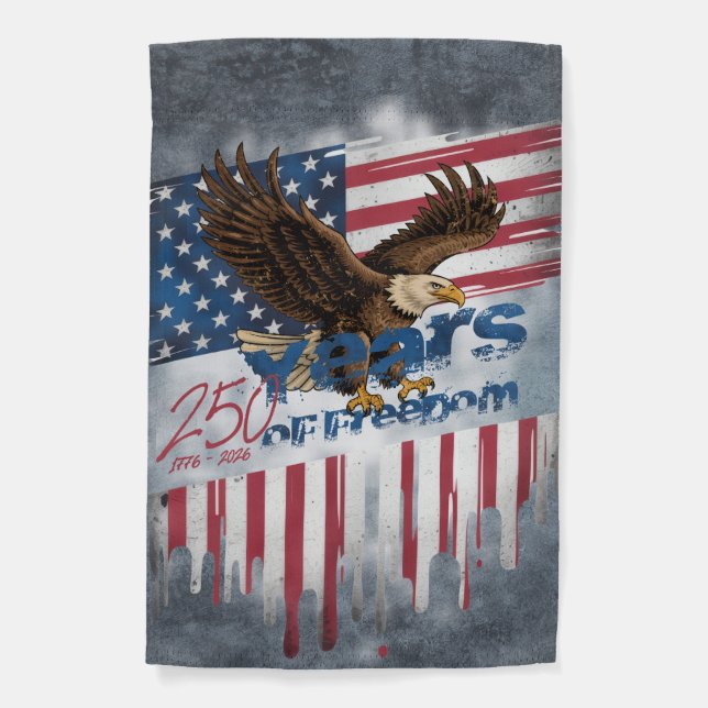 A bold illustration of an American symbol Garden Flag (Front)