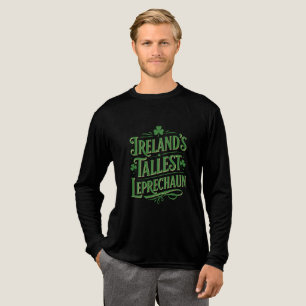 A bold vintage-style design proclaiming “Ireland’s Tri-Blend Shirt