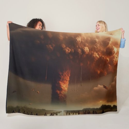 A_BOMB FLEECE BLANKET