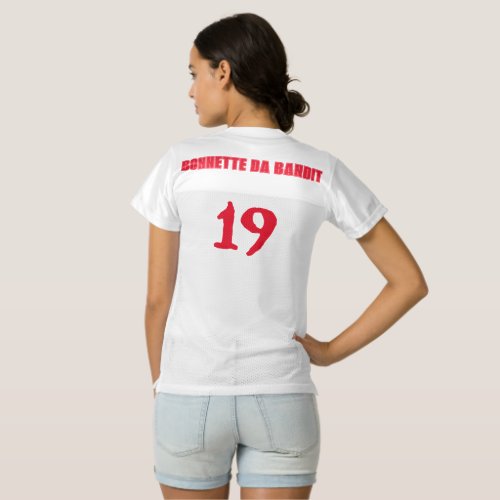 A Bonnette Da Bandit Womens Football Jersey