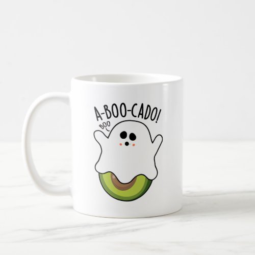 A_boo_cado Funny Avocado Puns  Coffee Mug