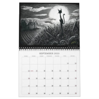 A Boo Kitty Year Calendar