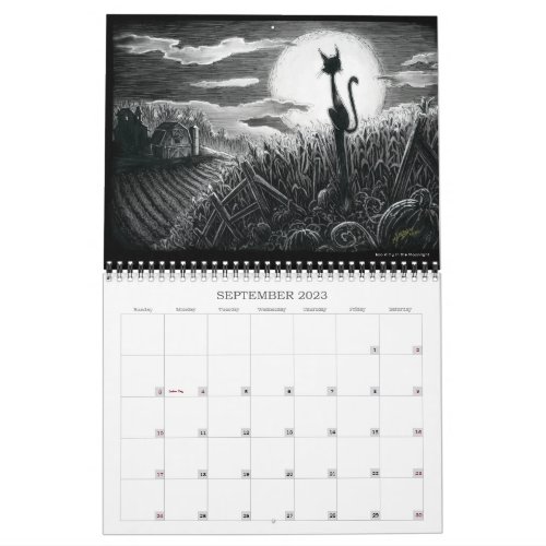 A Boo Kitty Year Calendar