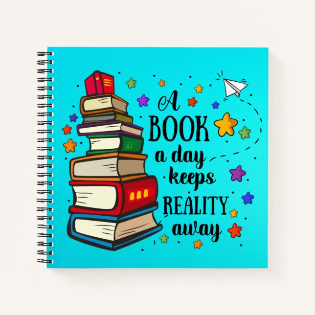 A Book A Day Keeps Reality Away (Front)