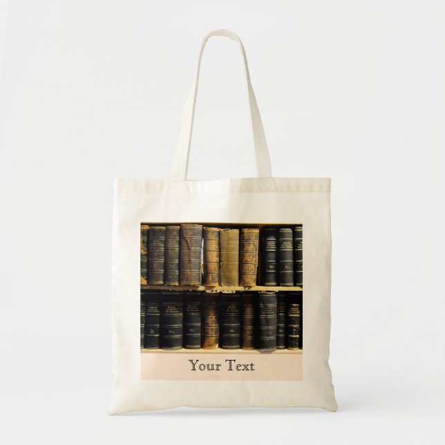 A Book Lover's Favorite Tote Bag (Front)