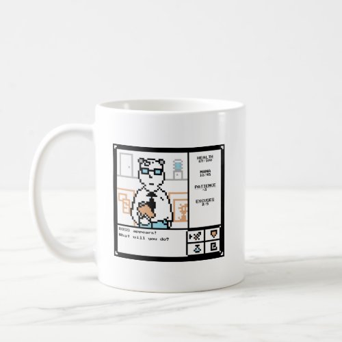 A Boss Appears  Coffee Mug