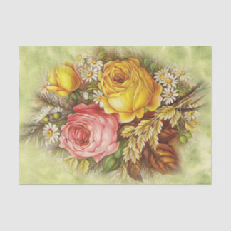 A Bouquet for You on Valentine's Day Victorian Tissue Paper