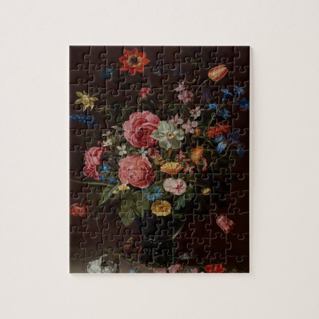 A Bouquet of Flowers by Peeters Jigsaw Puzzle (Vertical)