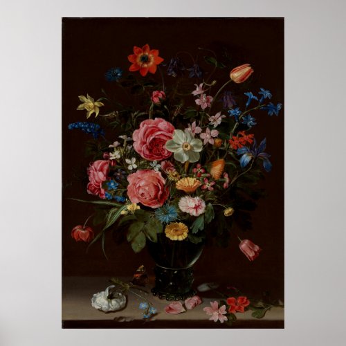  A Bouquet of Flowers Clara Peeters Art Print