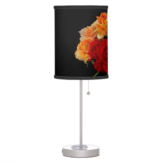 A Bouquet of Roses Table Lamp (Left)