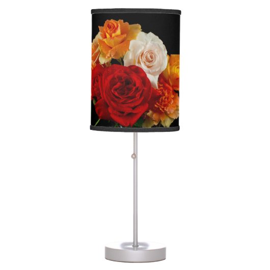 A Bouquet of Roses Table Lamp (Front)