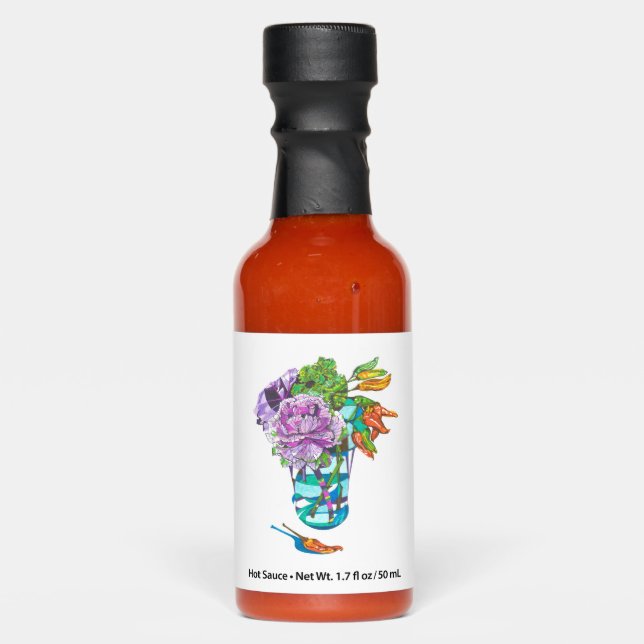 A Bouquet of Spices Hot Sauces (Front)