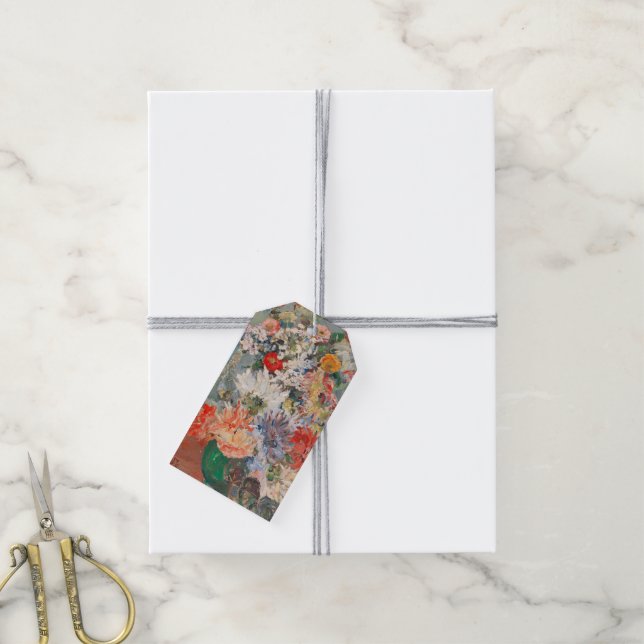 A Bouquet of Summer Flowers | August Rieger Gift Tags (With Twine)