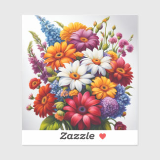 A bouquet sticker