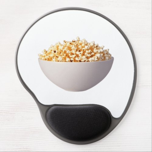 A Bowl of Popcorn Gel Mouse Pad