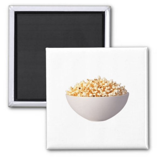 A Bowl of Popcorn Magnet