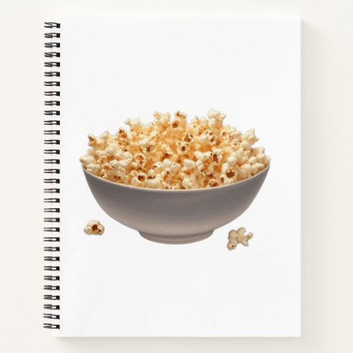 A Bowl of Popcorn Notebook