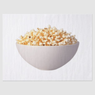A Bowl of Popcorn Tissue Paper