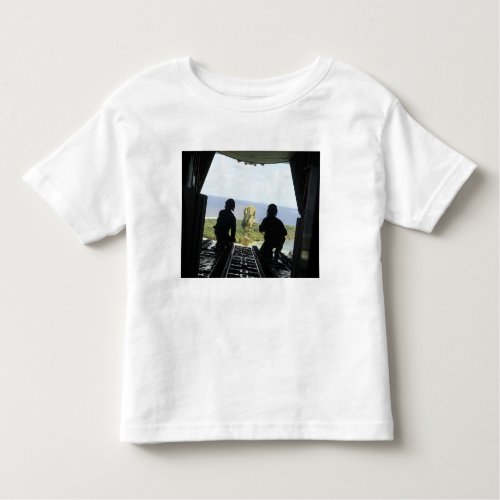 A box of humanitarian goods toddler t_shirt