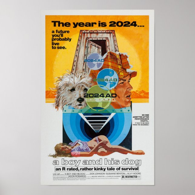 A Boy and His Dog movie poster (Front)