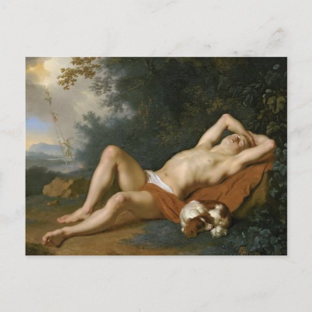 A Boy and His Dog Postcard (Front)