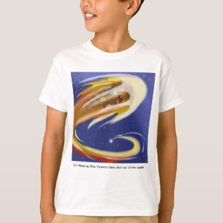 a boy, wheelchaired tooth fairy, shooting star T-Shirt