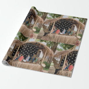 A Brazilian Creche, The Nativity. Wrapping Paper