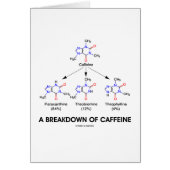 A Breakdown Of Caffeine (Chemical Molecules) (Front)