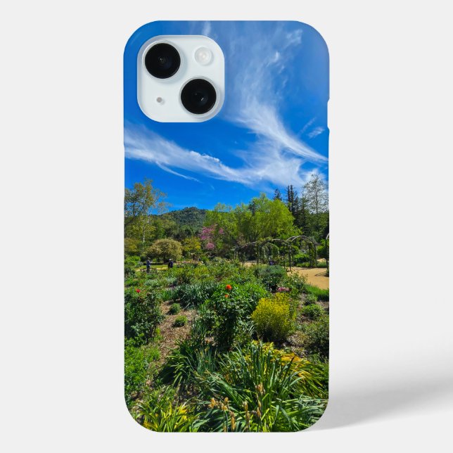 a breathtaking spring landscape in the garden Case-Mate iPhone case (Back)