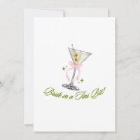A Bride in a Tini Bit Martini Bachelorette