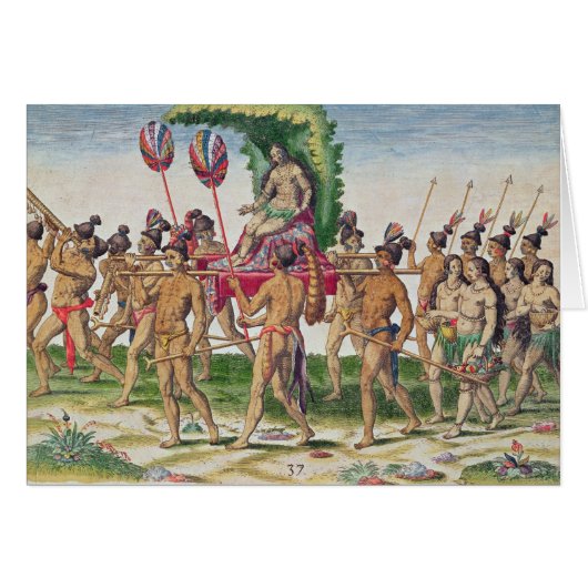 A Bride is Carried Cards (Front Horizontal)