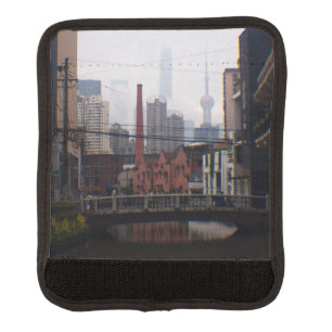 A Bridge in Shanghai Luggage Handle Wrap