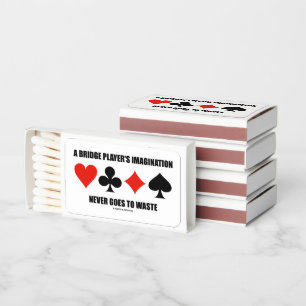 A Bridge Player's Imagination Never Goes To Waste Matchboxes