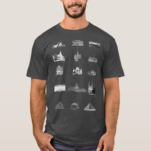 A Brief History of Architecture amp Design T_Shirt