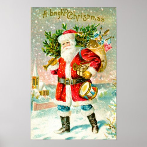 A bright Christmas Poster