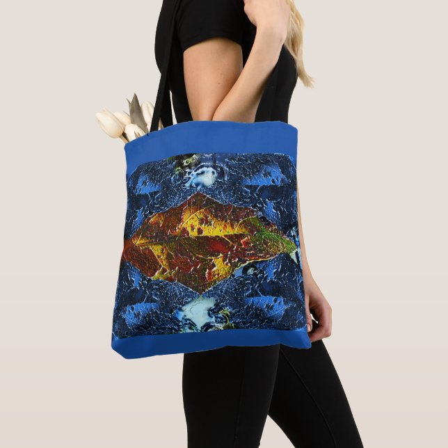 A Bright Goldfish Tote Bag (Close Up)