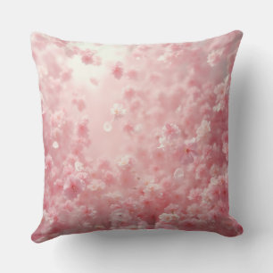 a bright spring production Throw Pillow